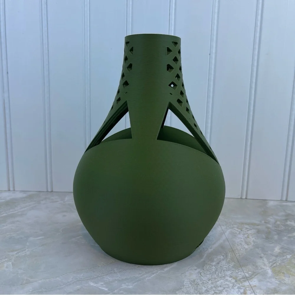 Modern Vase, The Arin Vase, Flower Vase, Dried Flowers